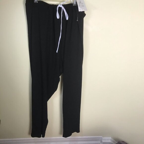 ASOS NEW Tag Curve Drawing Stretch Leggings Ribbed Cotton Pants Plus Size 6x - Picture 4 of 13